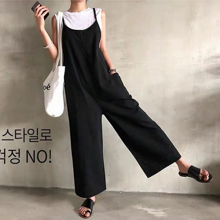 Damen Latzhose im lässigen Stil mit verstellbaren Trägern und großem Komfort WW