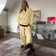 Damen Sportlicher Pullover mit hohem Kragen WW