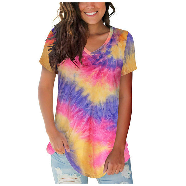 WW | Batik Kurzarm-T-Shirt