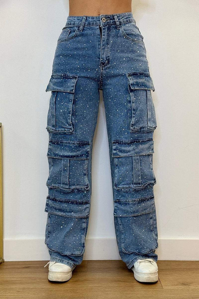 Femme Utility Cargo Jeans WW