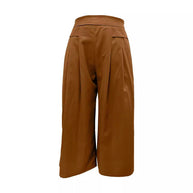 Damen Weite Culotte mit eleganten Falten und praktischen Taschen WW