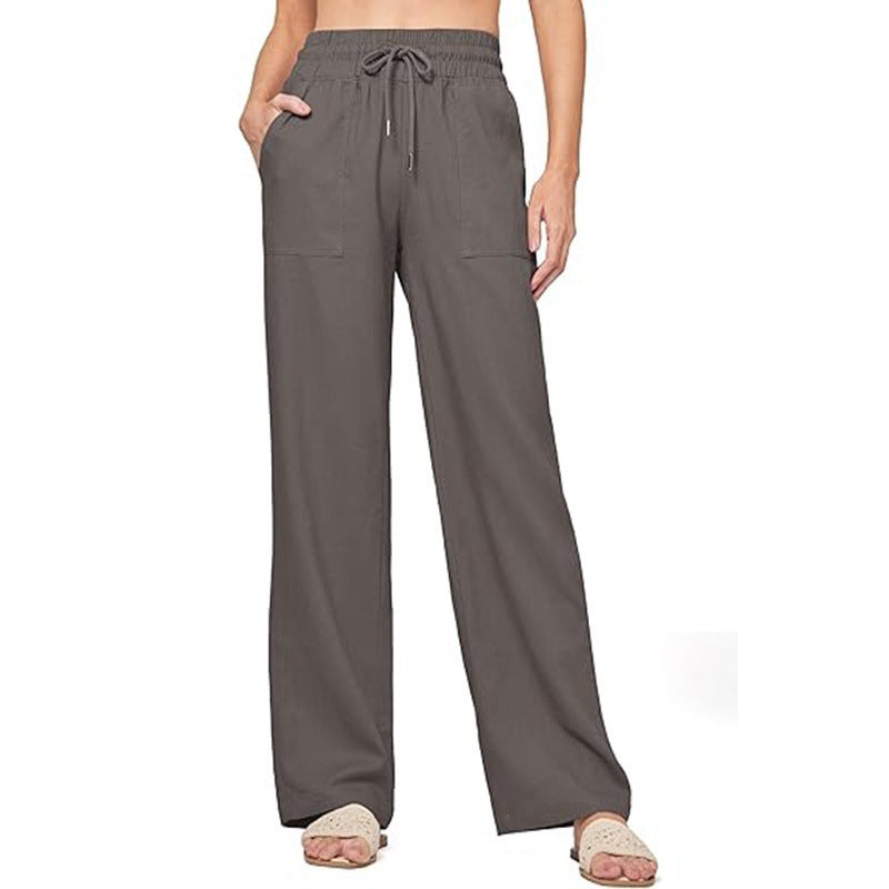 Damen Bequeme Weite Sommerhose WW
