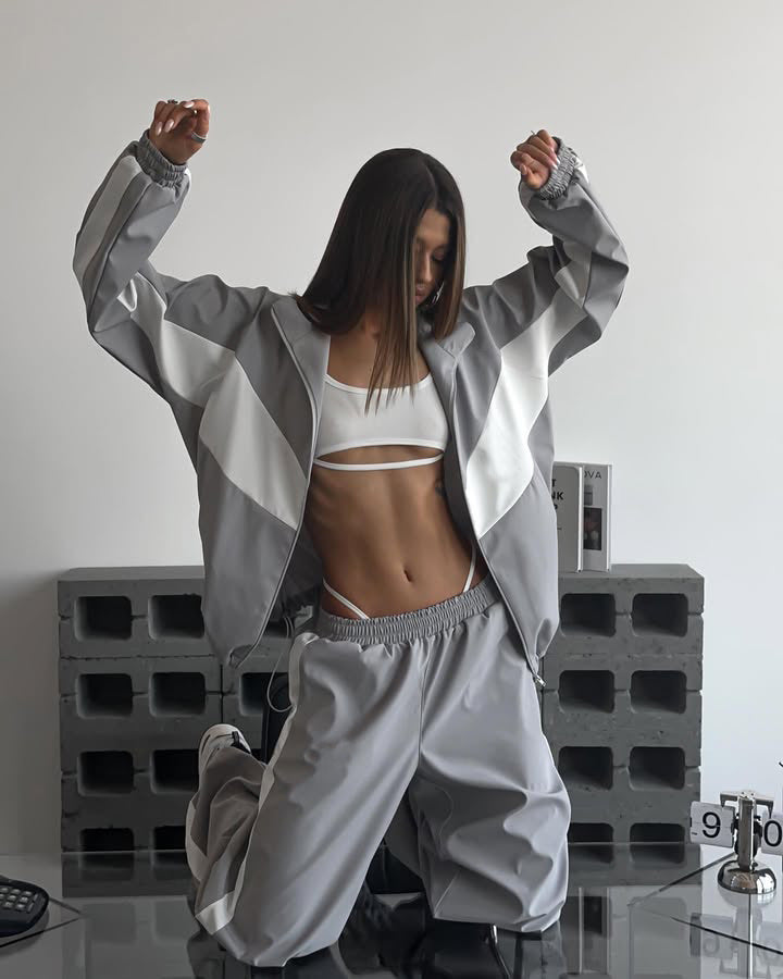 Damen Sportliche Windjacke WW