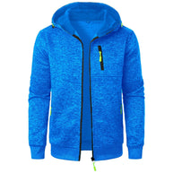 WW | Herren Gemusterte Zip Kapuzenpulli