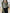 Damen figurbetontes Strickkleid mit Knopfdetails W&W