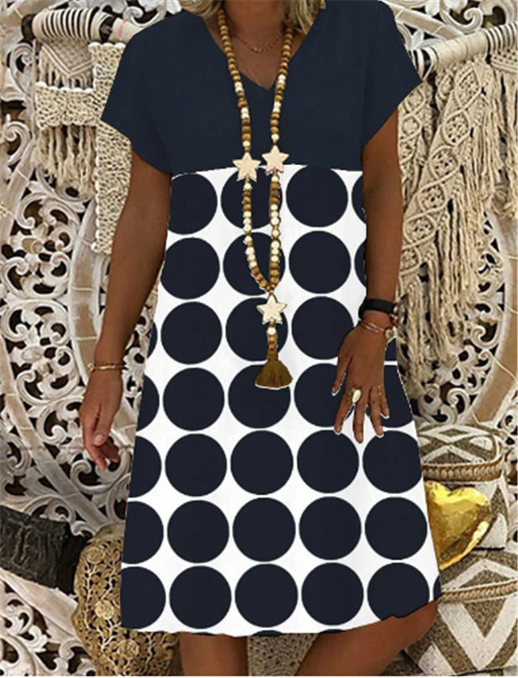 Damen Sommerliche Tunika mit buntem Schmetterlingsmuster WW