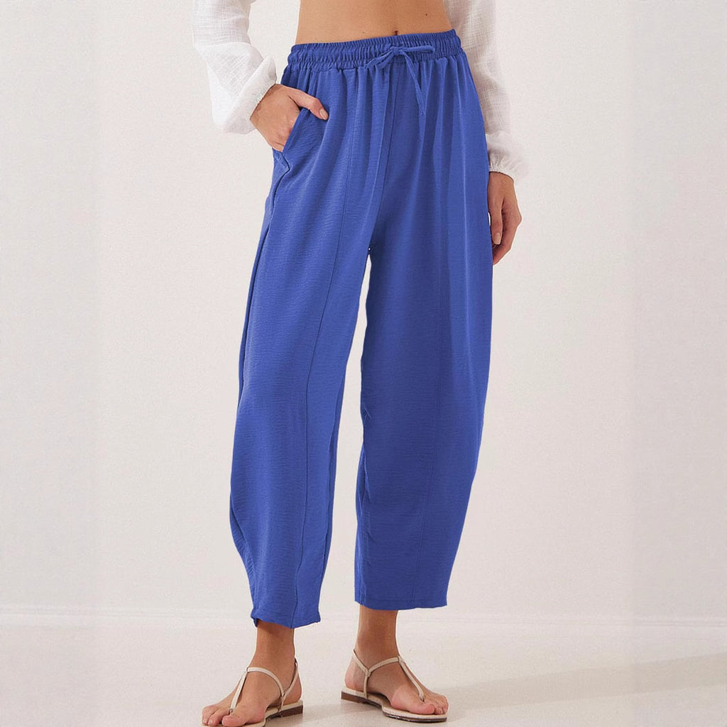 Damen bequeme und luftige Relaxhose WW