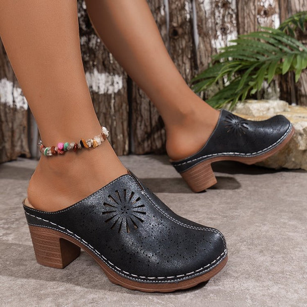 Damen offene Clogs W&W