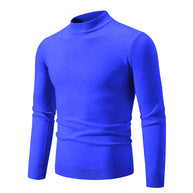 Herren Rollkragenpullover aus weichem Strickmaterial WW