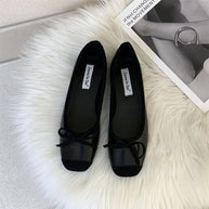 Damen Ballerinas mit elegantem Schleifen-Design und edler Fußbettung WW