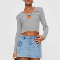 Damen Jeansrock mit praktischen Taschen und trendigem Schnitt WW