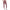 Damen Athletische Stretch-Leggings mit hoher Taille und seitlichen Taschen WW