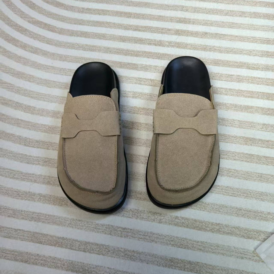 Damen Slipper mit weichem Wildleder und anatomischer Fußbettung WW