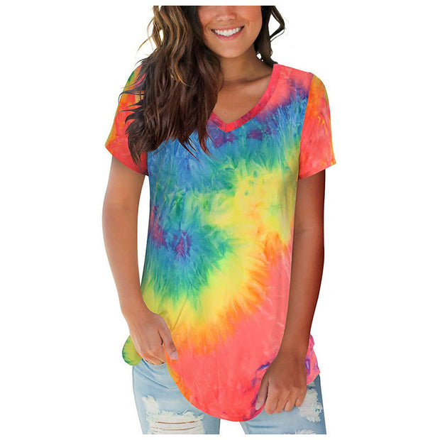 WW | Batik Kurzarm-T-Shirt