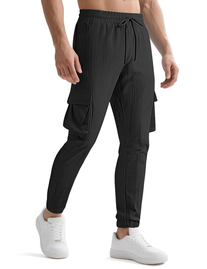 Herren Cargo-Sporthose mit atmungsaktiven Features und praktischen Taschen WW