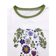 WW | Floral Rundhalsausschnitt T-Shirt