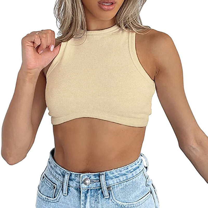 Damen sportliches Crop-Top WW