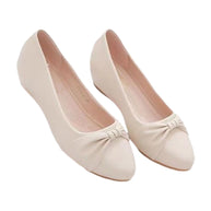 Damen Ballerinas mit elegantem Schleifen-Design und weichem Innenfutter WW