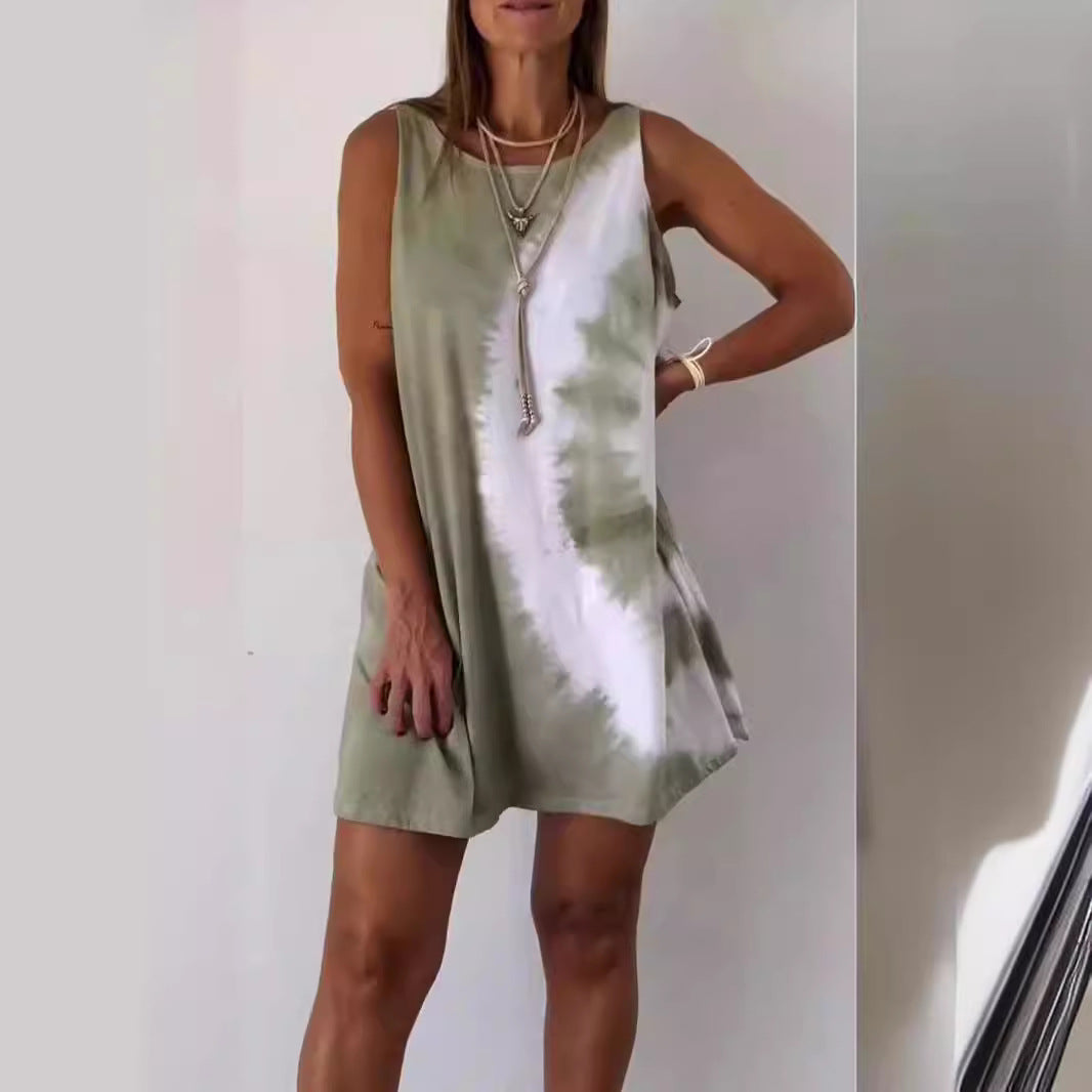 Damen ärmelloses Sommerkleid WW
