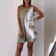 Damen ärmelloses Sommerkleid WW