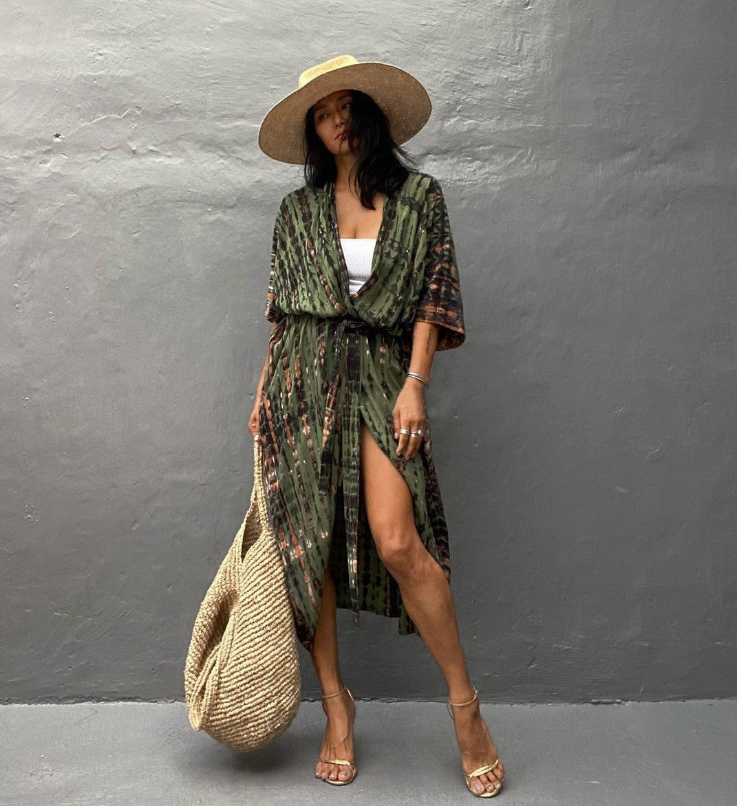 Damen Strandkimono WW