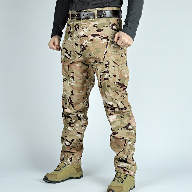 WW | Softshell Hose Für Männer Mit Mehreren Taschen Und Futter