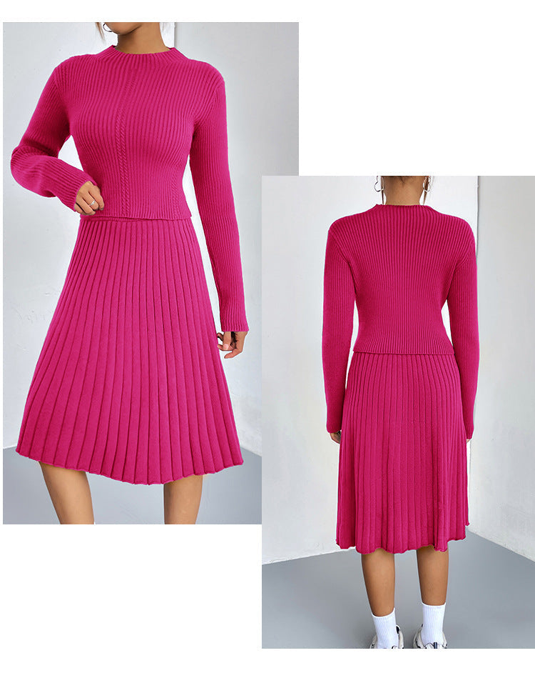 W&W Mode | A-Linie Rock Strickpullover Set