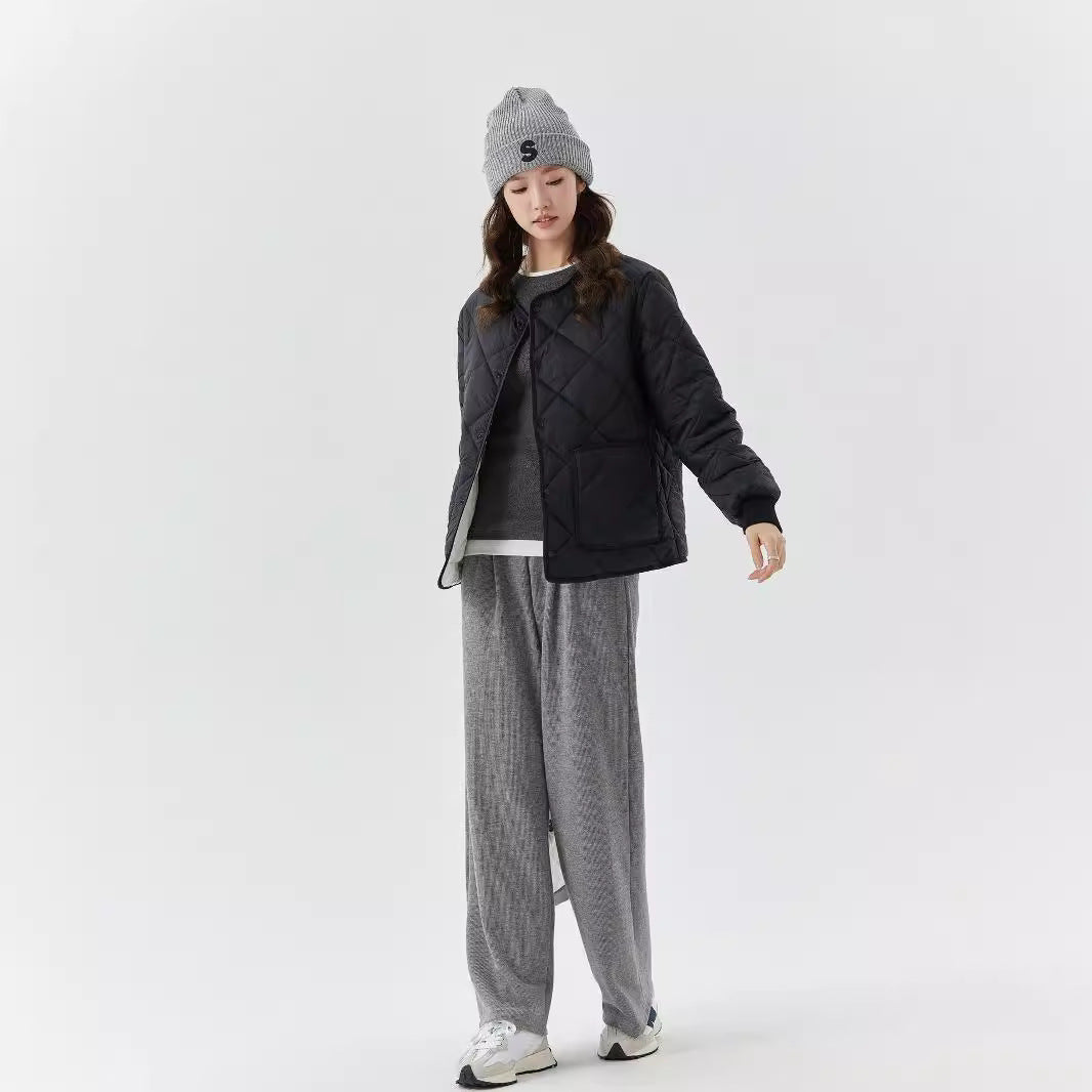 W&W Mode | Must-Have Graue Jacke mit Großen Taschen