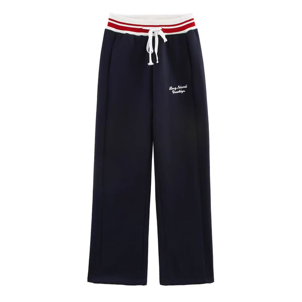 Damen Sportliche Freizeithose mit elastischem Bund und seitlichen Taschen WW