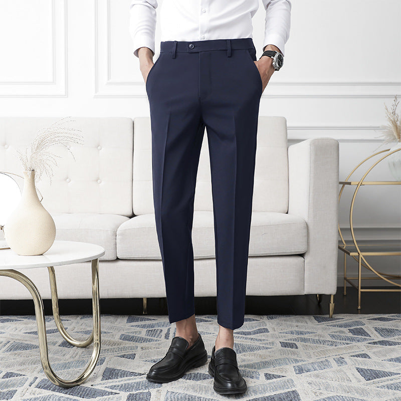 Herren Slim-Fit-Hose im klassischen Stil