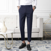 WW | Klassische Slim Fit Hosen Für Männer