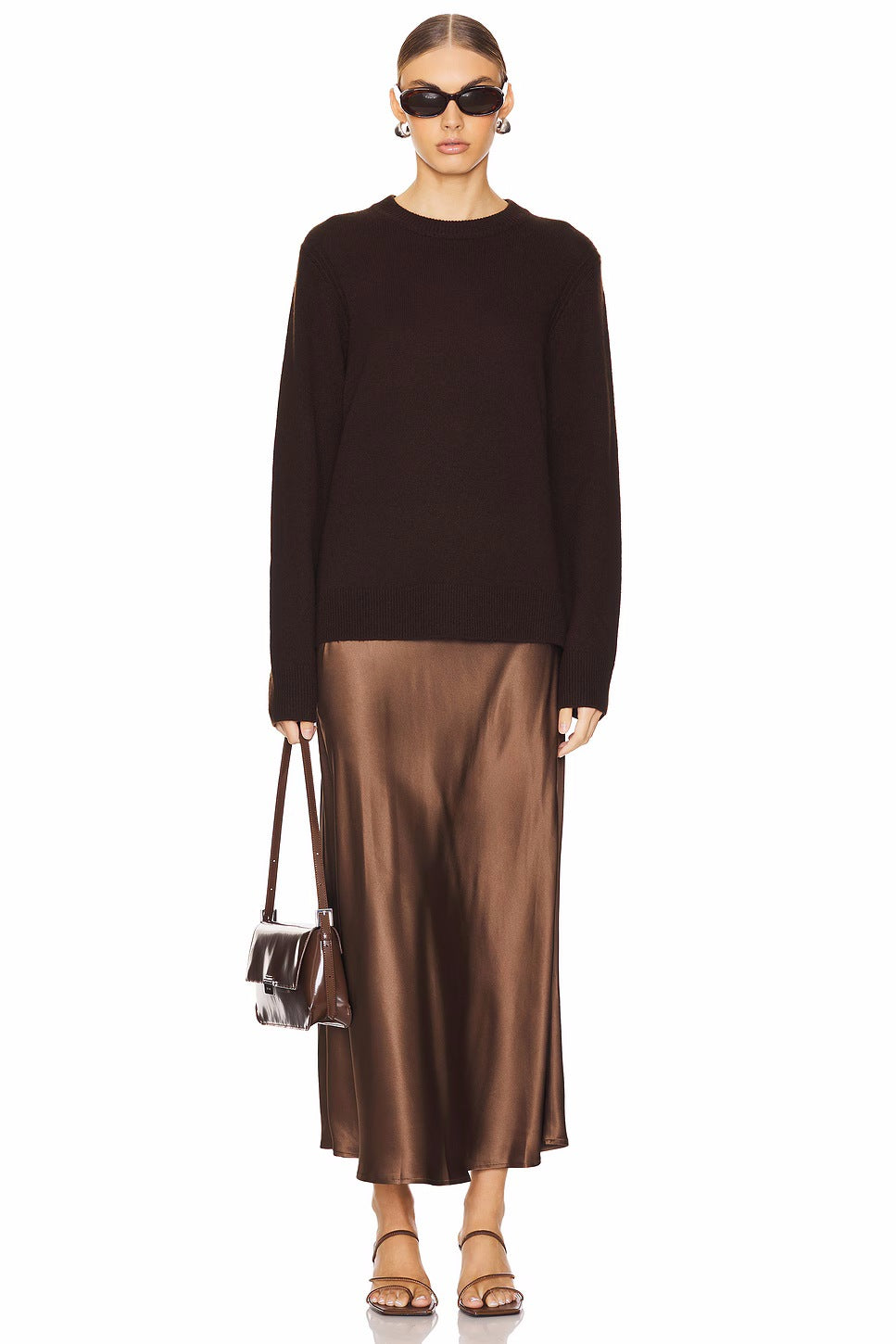 Damen Satinähnliches Abendkleid WW