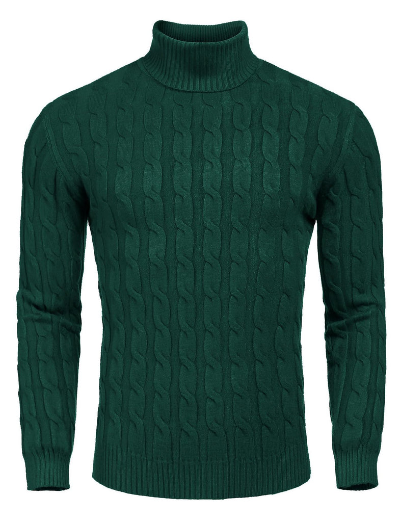 Herren Strickpullover mit aufwendigem Zopfmuster WW