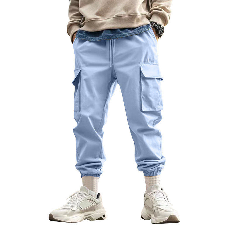 Herren Cargo-Hose mit elastischem Bund und mehreren praktischen Taschen WW