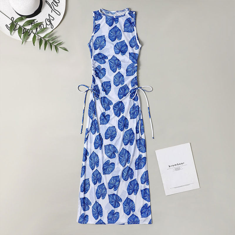 Damen Strandkleid mit passendem Bikini-Set WW