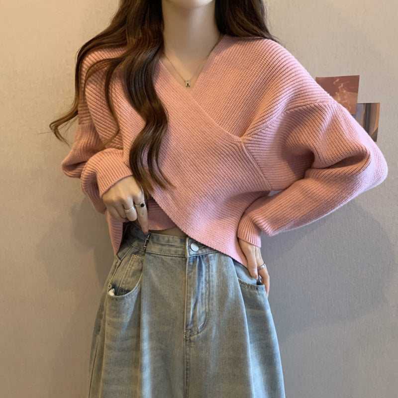 WW | Mein Herz Übergröße Crop-Pullover