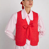 Damen Steppfliege Weste WW