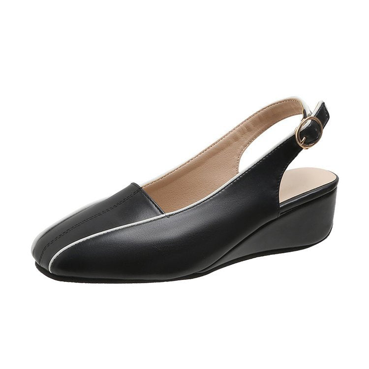 Damen Slingback-Wedges mit elegantem Riemen und modischem Design W&W Mode