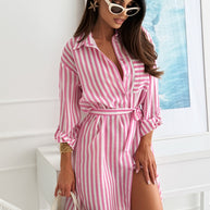 Damen Sommerliches Cocktailkleid im Leo-Print WW