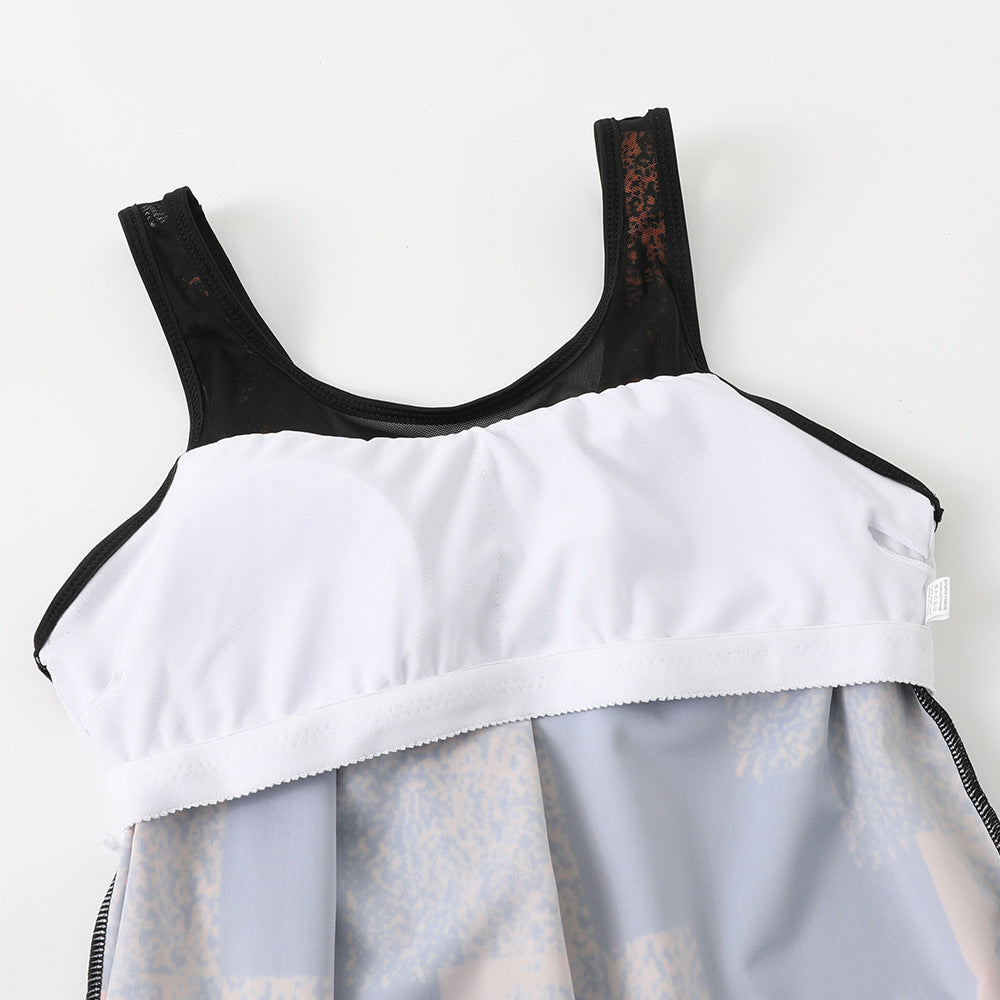 Damen Sportliches Tankini-Set mit Figurschmeichelndem Schnitt WW