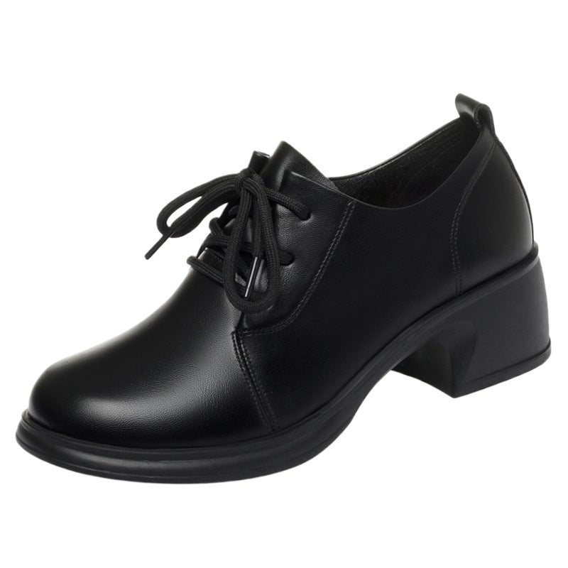 Damen Schnürschuhe mit elegantem Blockabsatz und ergonomischer Polsterung WW