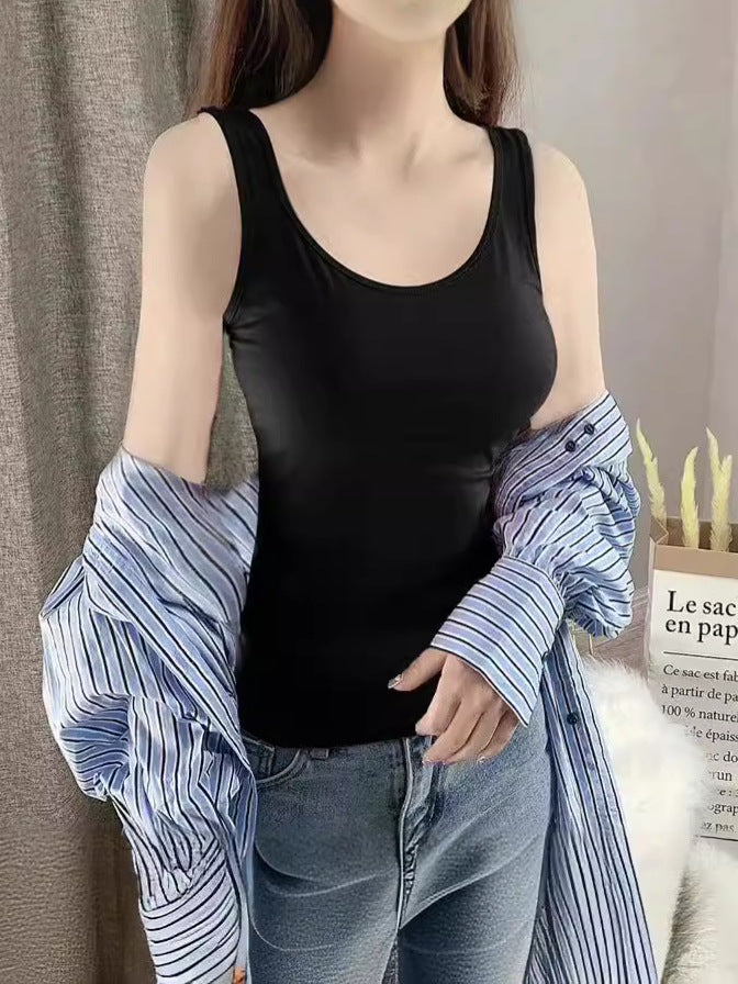 Damen Körperbetontes T-Shirt mit weitem Ausschnitt WW