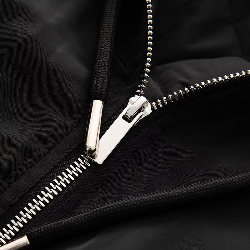 Damen sportliche Übergangsjacke mit hohem Kragen und praktischen Taschen WW