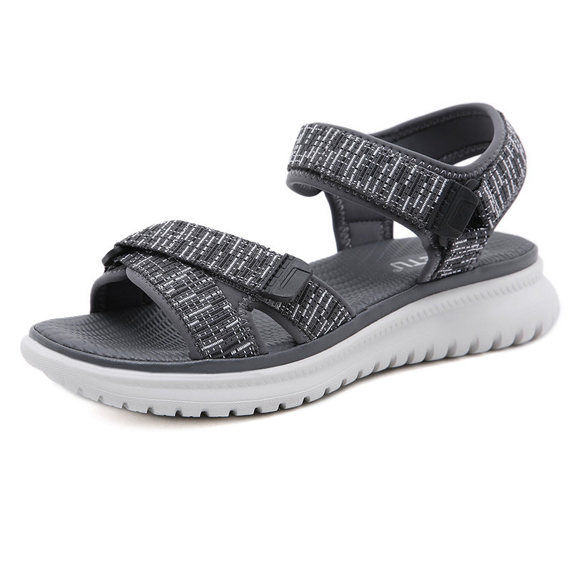 Damen Multifunktionale Trekking-Sandalen mit verstellbaren Riemen und rutschfester Sohle WW