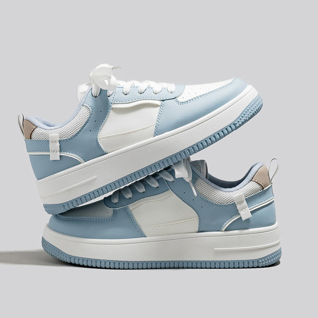 Damen Sneaker im minimalistischen Design mit atmungsaktiver Mesh-Oberfläche und gepolsterter Sohle WW