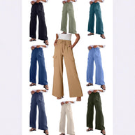 Damen Cargo-Hose aus leichtem Jersey WW