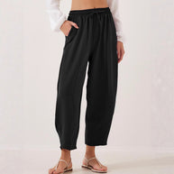 Damen bequeme und luftige Relaxhose WW