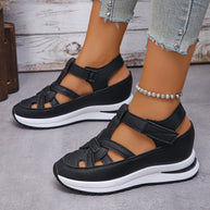 Damen sportliche Sandalen mit atmungsaktivem Obermaterial und rutschfester Sohle WW