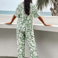 WW | Sommeranzug mit Print und kurzen Ärmeln