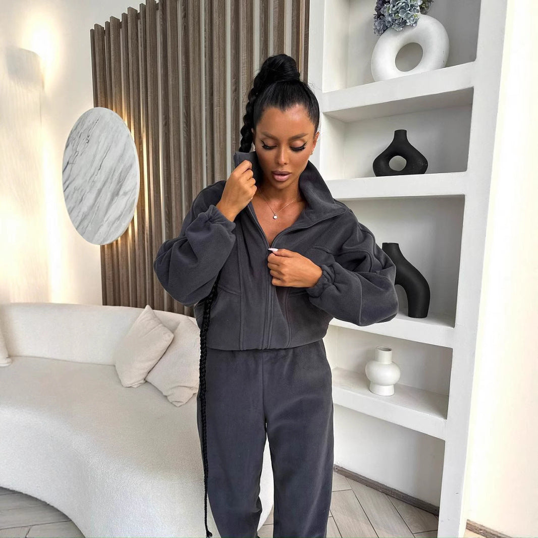 Damen bequemer und modischer Jumpsuit mit tiefem V-Ausschnitt WW